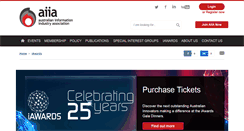 Desktop Screenshot of iawards.com.au